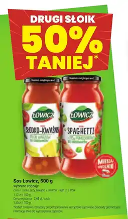 Twój Market Sos Łowicz, 500 g oferta
