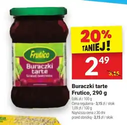 Twój Market Buraczki tarte Frutico, 290 g oferta