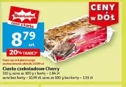 Auchan Ciasto czekoladowe Cherry 310 g oferta