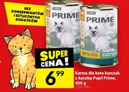 Twój Market Karma dla kota kurczak z kaczką Pupil Prime, 400 g oferta