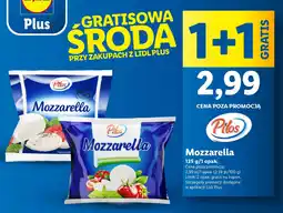 Lidl Pilos Mozzarella 125 g oferta
