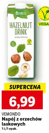 VEMONDO Napój z orzechów laskowych 1 l