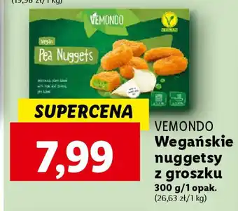 Lidl VEMONDO Wegańskie nuggetsy z groszku 300 g oferta