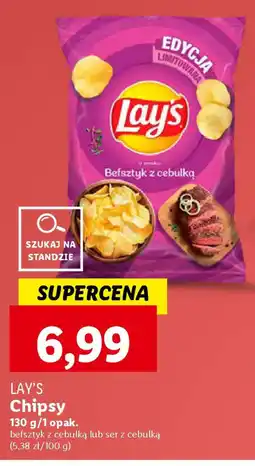Lidl LAY'S Chipsy 130 g oferta