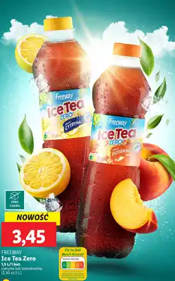 Lidl FREEWAY Ice Tea Zero 1,5 l oferta
