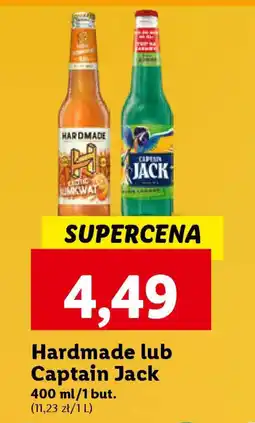 Lidl Hardmade lub Captain Jack 400 ml oferta