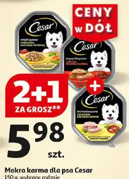 Auchan Mokra karma dla psa Cesar 150 g oferta