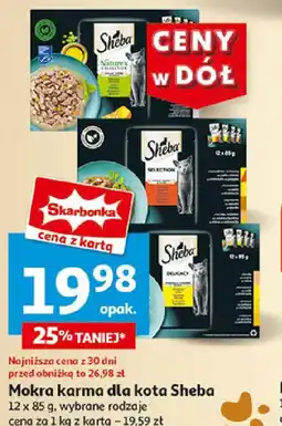Auchan Mokra karma dla kota Sheba oferta