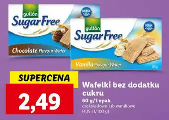 Lidl Wafelki bez dodatku cukru 60 g oferta