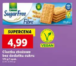 Lidl Ciastka zbożowe bez dodatku cukru 170 g oferta