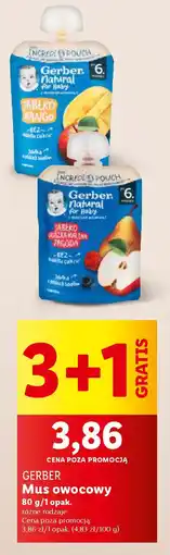 Lidl GERBER Mus owocowy 80 g oferta