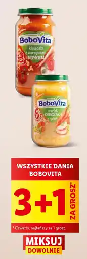 Lidl WSZYSTKIE DANIA BOBOVITA oferta