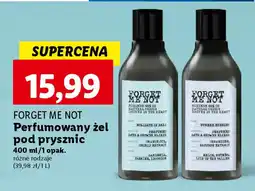 Lidl FORGET ME NOT Perfumowany żel pod prysznic 400 ml oferta