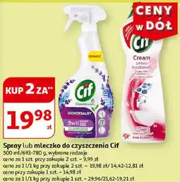 Auchan Cif Spray lub mleczko do czyszczenia 500 ml oferta
