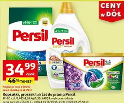 Auchan Persil Kapsułki, proszek lub żel do prania oferta
