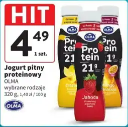 Intermarche Jogurt pitny proteinowy OLMA 320g oferta