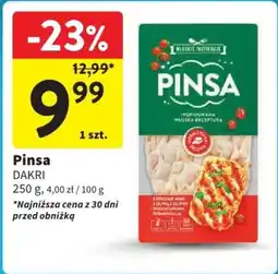 Intermarche Pinsa DAKRI 250g oferta