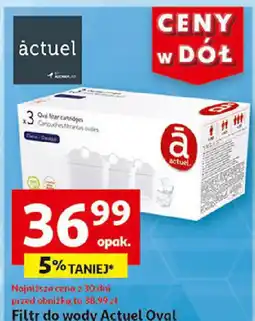 Auchan Actuel Filtr do wody Oval oferta