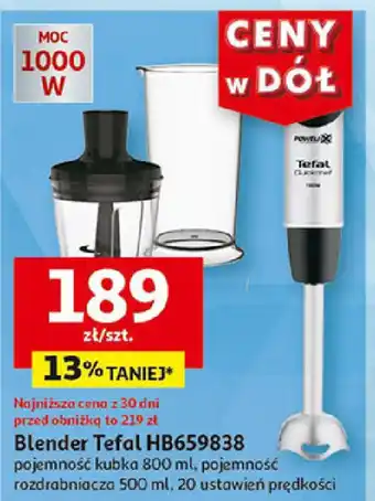 Auchan Tefal Blender HB659838 oferta