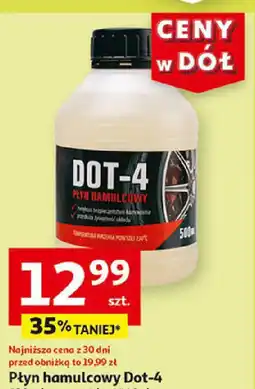 Auchan Płyn hamulcowy Dot-4 500ml oferta