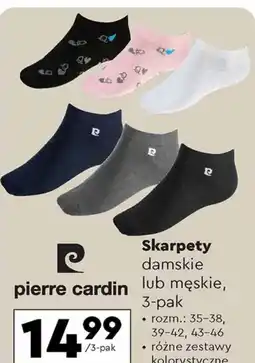 Biedronka Pierre Cardin Skarpetki damskie lub męskie 3-pak oferta