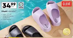 Biedronka Cleve Klapki damskie 37-40 oferta