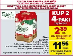 Carrefour Piwo ŽATECKÝ 4 x 0,5 l oferta
