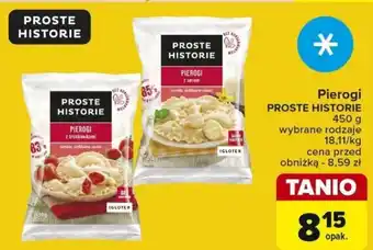 Carrefour Pierogi PROSTE HISTORIE 450 g oferta