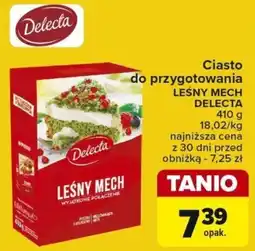 Carrefour Ciasto do przygotowania LEŚNY MECH DELECTA 410 g oferta