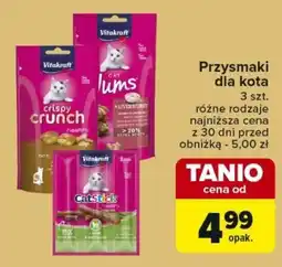 Carrefour Przysmaki dla kota 3 szt. oferta