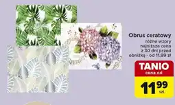 Carrefour Obrus ceratowy oferta