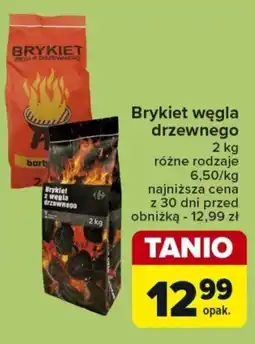 Brykiet węgla drzewnego 2 kg