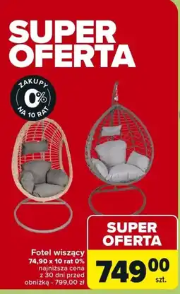 Carrefour Fotel wiszący oferta