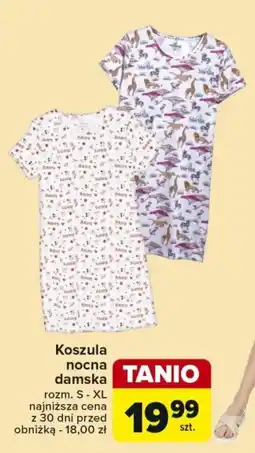 Carrefour Koszula nocna damska oferta