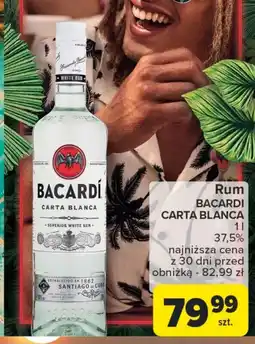Carrefour Rum BACARDI CARTA BLANCA 1 l oferta