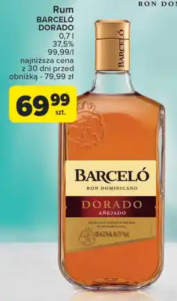 Carrefour Rum BARCELÓ DORADO 0,7 l oferta
