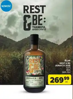 Carrefour Rum REST & BE JAMAICA 2015, 0,7 l oferta
