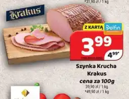 Delfin Szynka Krucha Krakus 100 g oferta
