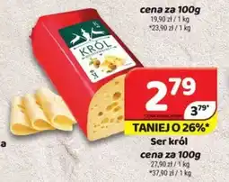 Delfin Ser król 100 g oferta