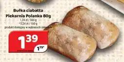 Delfin Bułka ciabatta Piekarnia Polanka 80 g oferta