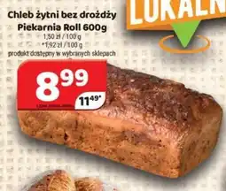 Delfin Chleb żytni bez drożdży Piekarnia Roll 600 g oferta