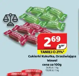 Delfin Cukierki Kukułka, Orzeźwiające Wawel 100 g oferta