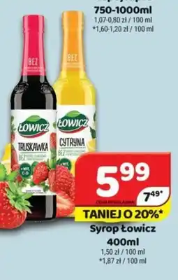 Delfin Syrop Łowicz 400 ml oferta
