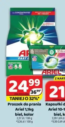 Delfin Proszek do prania Ariel 1,1 kg oferta