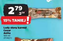 Netto Lody słony karmel Anita cezar oferta