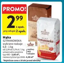 Intermarche Mąka szymanowska razowa Polskie młyny oferta