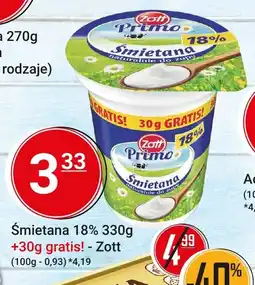 Hitpol Śmietana 18% 330g oferta