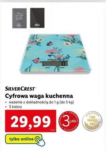 Lidl Cyfrowa waga kuchenna oferta