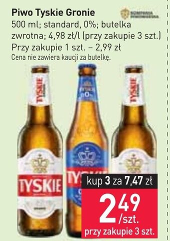 Piwo Tyskie Gronie 500ml
