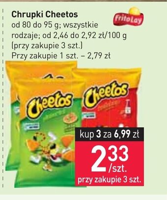 Stokrotka Chrupki Cheetos 80-95g oferta